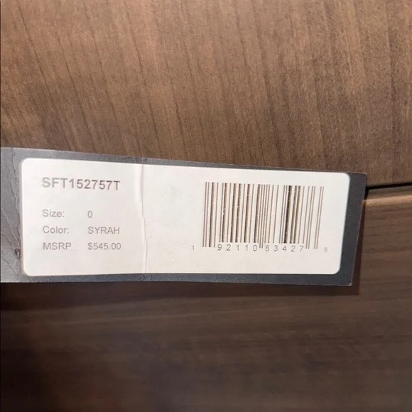 NWT Halston Heritage Dress Size 0 - Picture 6 of 7